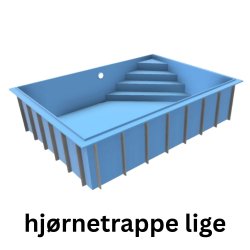 PP Pool med Skimmer Caribic - Rektangul&aelig;r - Hvid